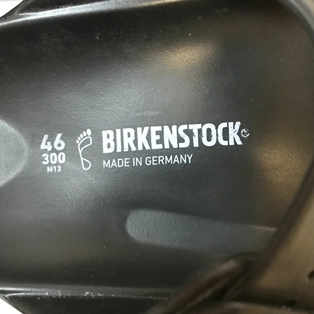 Birkenstock Arizona EVA Black Sandals Mens 13 Womens 15 Slides